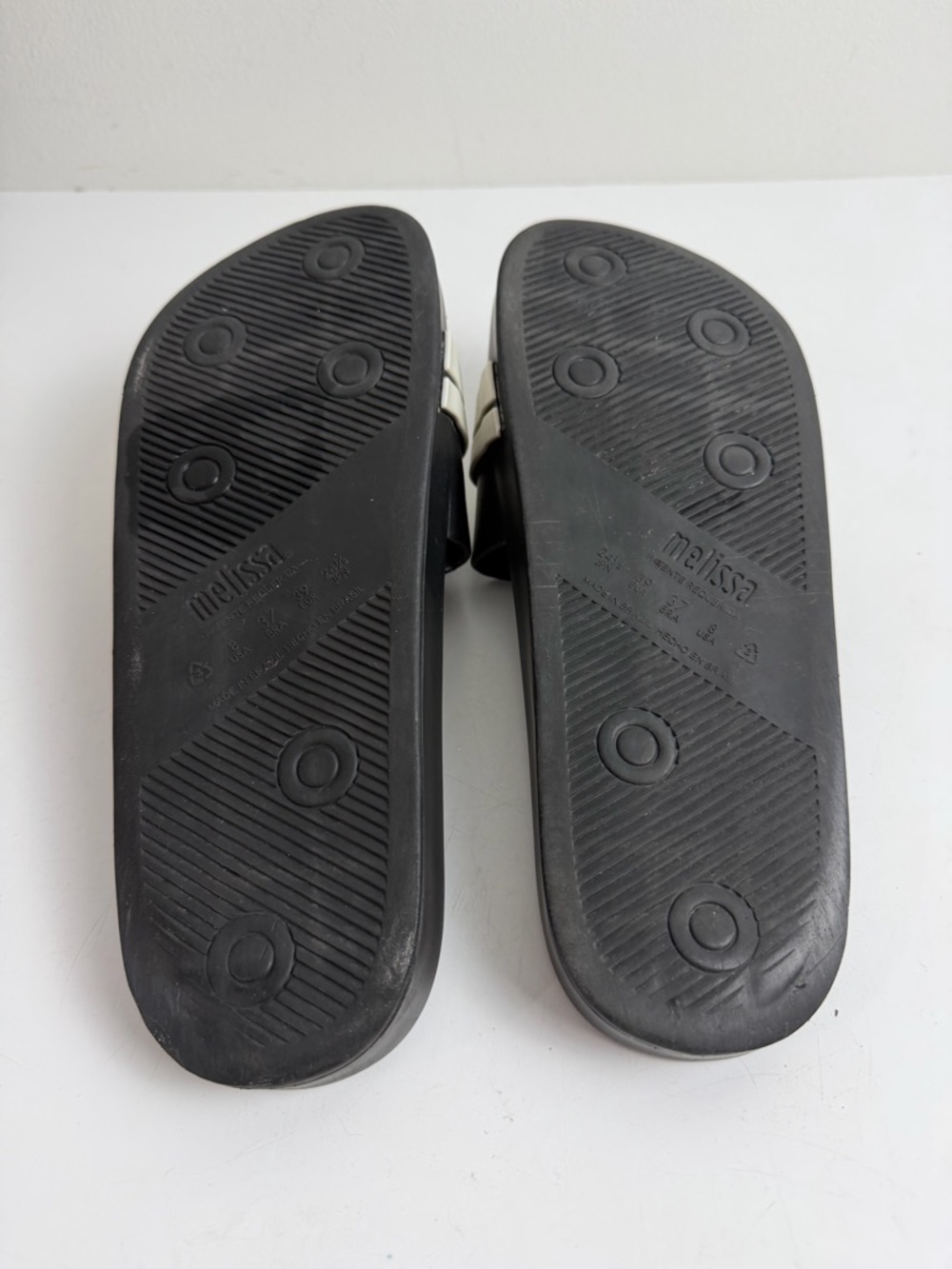 Vivienne Westwood x Melissa Anglomania 
Beach Slide Sandals Size 8 Punk Goth - Picture 14 of 15